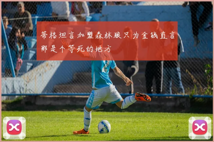 蒂格坦言加盟森林狼只为金钱直言那是个等死的地方